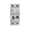 Дифференциальный автомат EKF Averes DVA-6 1P+N 25А 30мА (хар. B, тип AC) 6кА rcbo6-1pn-25B-30-ac-av