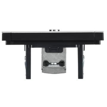 Розетка TV проходная FORTE&PIANO FP229M (металл белый) FP-A10-P-M-K01