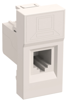 Розетка информационная IEK PRIMER RJ-45 UTP кат 5e 1 модуль РКИ-10-00-П CKK-40D-RI1-K01