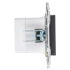 Розетка USB A+A 3,1А IEK SKANDY SK-R15T (титан) SK-U21-D31-K48