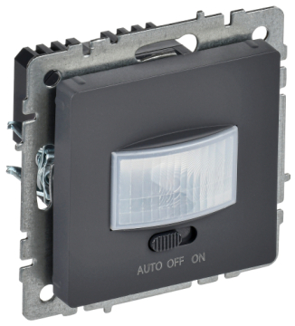 Датчик движения IEK BRITE графит ДС10-1-БрГ BR-MS10-N-150-05-K53