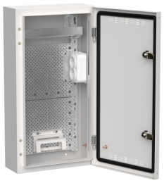 Щит ИЭК TITAN 5 мультимедийный накладной ЩРн-36 (1х36) 585х310х140 мм IP30 (белый) TI5-51-N-036-30