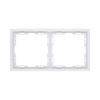 Рамка 2-постовая, белый матовый Kollinger Eclipse EC2WH EC2WH