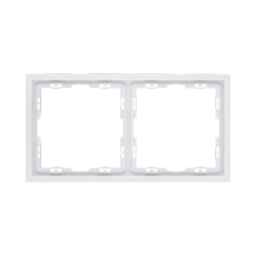 Рамка 2-постовая, белый матовый Kollinger Eclipse EC2WH EC2WH