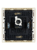 Розетка компьютерная FORTE&PIANO RJ45 кат.5E  FP432 (ваниль) FP-K10-1-K10