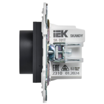 Термостат IEK SKANDY электронный с индикацией SK-T01T (титан) SK-RT11-K48