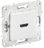 Розетка HDMI IEK SKANDY SK-H01W (арктический белый) SK-H10-K01