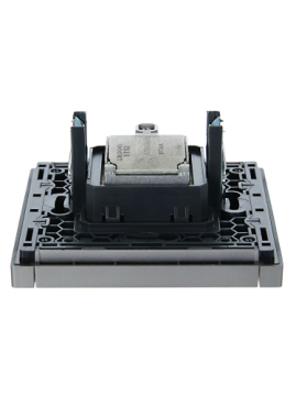 Розетка TV+SAT FORTE&PIANO FP538 (сталь) FP-AF20-O-K46