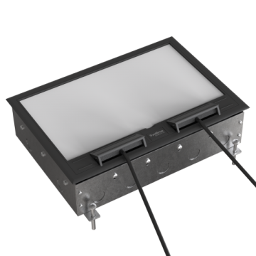 Люк Systeme Elecrtic MultiDesk на 16 модулей IP40 для бетонных полов с монтажной коробкой тип MDK10 MDK10216