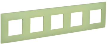 Рамка SKANDY пятиместная (мятный) SK-F05M SK-M52-K06