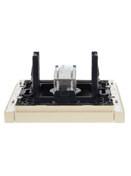 Розетка TV оконечная FORTE&PIANO FP428 (ваниль) FP-A10-O-K10