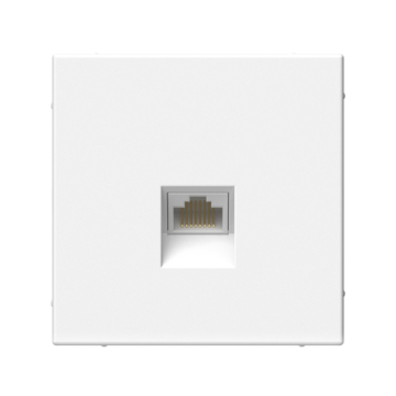 Розетка компьютерная RJ45 ArtGallery кат. 6а (белый) GAL000186
