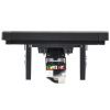 Розетка компьютерная FORTE&PIANO RJ45 кат.5E  FP632M (металл шампань) FP-K10-1-M-K37
