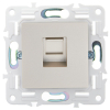 Розетка компьютерная IEK SKANDY RJ45 кат.5E SK-K01Sh (шампань) SK-K10-1-K37