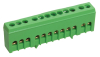 IEK Шина PE земля в корп изол на DIN-рейку ШНИ-6х9-12-К-З YNN10-69-12KD-K06