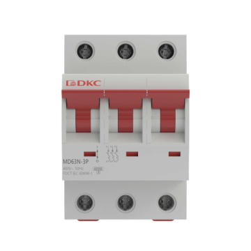 Автоматический выключатель DKC YON max MD63N 3Р 16А 6кА (х-ка С) MD63N-3PC16
