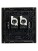 Розетка компьютерная двойная RJ45 FORTE&PIANO кат.5E FP533 (сталь) FP-K20-1-K46