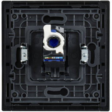 Розетка компьютерная FORTE&PIANO RJ45 кат.6 FP731M (металл никель) FP-K10-2-M-K50