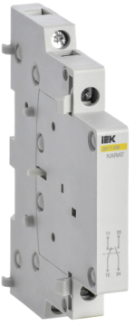 Контакт дополнительный IEK KARAT ДК11-КМ 1НО+1НЗ MKK00D-DK-11