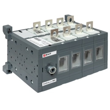 Рубильник реверсивный EKF TwinBlock 160A 4P без рукоятки управления tb-s-160-4p-rev