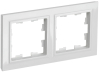 Рамка 2-м BRITE белый РУ-2-БрБ BR-M22-K01