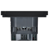 Зарядка USB (А+A) с розеткой FORTE&PIANO 3,1А FP145 (черный) FP-R14-16-U21-D31-K02