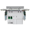 Розетка USB A+A 3,1А IEK SKANDY SK-R15S (серебряный) SK-U21-D31-K23