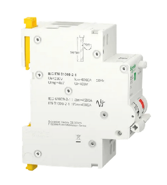 Дифференциальный автомат Schneider Electric RESI9 16А 30mA С тип AC R9D25616
