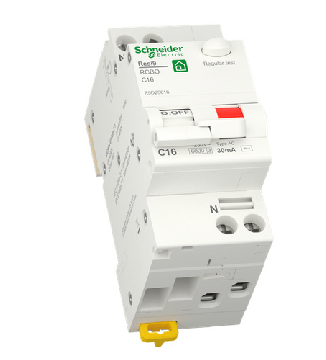 Дифференциальный автомат Schneider Electric RESI9 16А 30mA С тип AC R9D25616