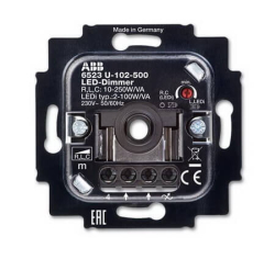 Механизм светорегулятора ABB BJE 2-100 Вт/ВА (6523 U-102-500) 2CKA006512A0335