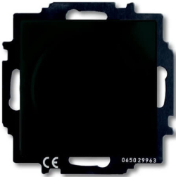 Светорегулятор LED ABB Basic 55 2-100Вт (шато-чёрный) 2CKA006512A0335+2CKA006599A2991
