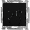 Терморегулятор ABB Basic 55 (шато-чёрный) 2CKA001032A0498+2CKA001710A3935