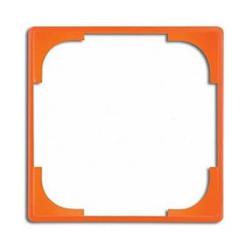 Декоративная вставка в рамку ABB Basic 55 (оранжевый) 2516-904 2CKA001726A0225