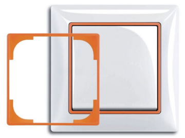 Декоративная вставка в рамку ABB Basic 55 (оранжевый) 2516-904 2CKA001726A0225