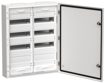 Щит металлический навесной TITAN 5 ЩРн-96 (2х4х12) 710х570х140 IP54 белый TI5-50-N-2X048-54