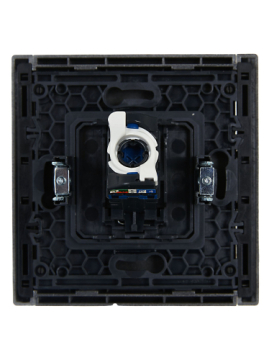 Розетка компьютерная FORTE&PIANO RJ45 кат.6 FP531 (сталь) FP-K10-2-K46