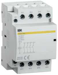 Контактор модульный IEK КМ25-40М 25А AC/DC 4НО MKK21-25-40