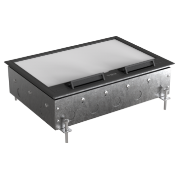 Люк Systeme Elecrtic MultiDesk на 16 модулей IP40 для бетонных полов с монтажной коробкой тип MDK10 MDK10216