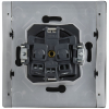 Розетка с крышкой FORTE&PIANO 16А IP44 FP721M (металл никель) FP-R16-16-44-M-K50