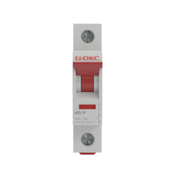 Выключатель нагрузки DKC YON max MSD 1P 100А (рубильник) MSD-1P100
