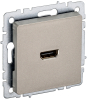 Розетка HDMI IEK BRITE шампань РHDMI-0-БрШ BR-H10-K37