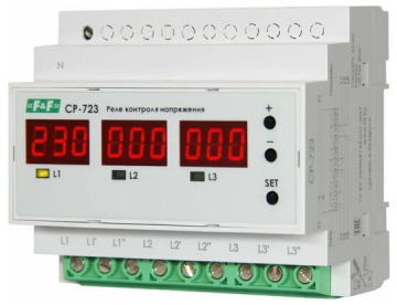 Реле контроля напряжения трехфазное многофункциональное CP-723 Евроавтоматика EA04.009.015