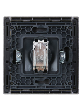 Розетка TV оконечная FORTE&PIANO FP528 (сталь) FP-A10-O-K46
