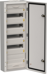 Щит металлический навесной TITAN 5 ЩРн-60 (5х12) 835х310х140 IP54 серый TI5-50-N-060-54-7035
