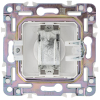 Розетка TV оконечная IEK SKANDY SK-A12N (никель) SK-A10-O-K50