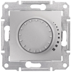 Светорегулятор 60-500 Вт Sedna проходной, емкостный (алюминий) SDN2200560