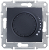 Светорегулятор 60-500 Вт Sedna проходной, емкостный (графит) SDN2200570