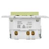 Розетка IEK SKANDY с/з со шторками 16А с USB C 18Вт SK-R17G (мятный) SK-R14-16-U14-018-K06