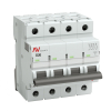Автоматический выключатель EKF Averes AV-6 4P 20А 6kA (х-ка D) mcb6-4-20D-av