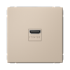 Розетка HDMI Systeme Electric ArtGallery (песочный) GAL001280